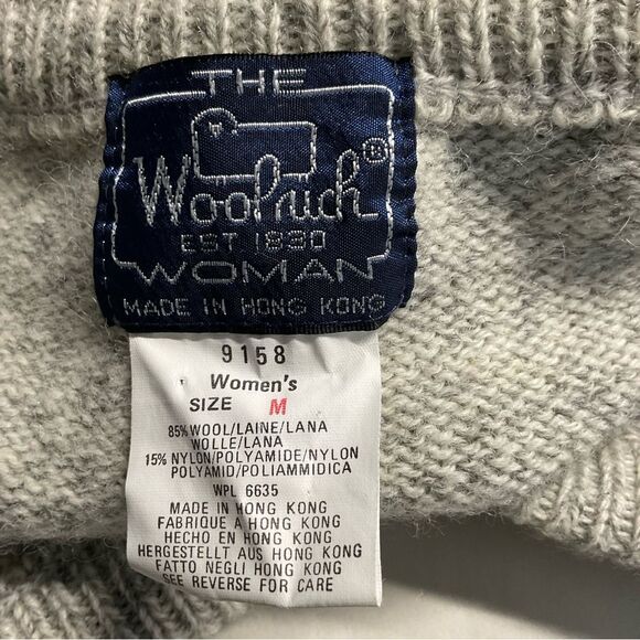 Vintage Woolrich Wool Blend Sweater Vest Size M - Picture 3 of 11